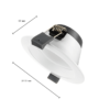 LED DOWNLIGHT | ORTHO | CCT-SWITCH | Ø90 | 10W