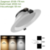 LED DOWNLIGHT 3 COLOR Ø170 20W-0
