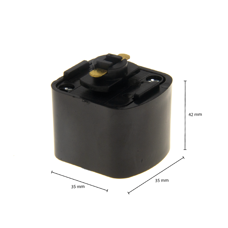 849787_afmetingen Endstück-Adapter-1-Phasen-Schienensystem-schwarz