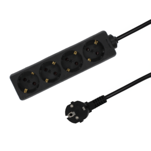 viervoudige-tafelcontactdoos-zwart-3-meter