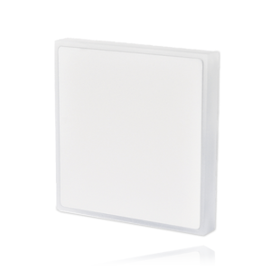 lamp trap opzetstuk wit vierkant