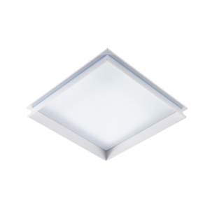 paneel inbouwframe 60x60cm wit