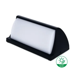 802424 LED Bulkhead Juliet 12W Lichtsensor Zwart