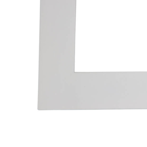 hoekzicht-opbouwframe-back/side-lit-paneel-wit