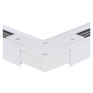 806224 + 806125 1-FASE RAIL | L-CONNECTOR | WIT