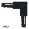 808754 DALI 3-FASE RAIL | L-VORM CONNECTOR | OUTSIDE | ZWART