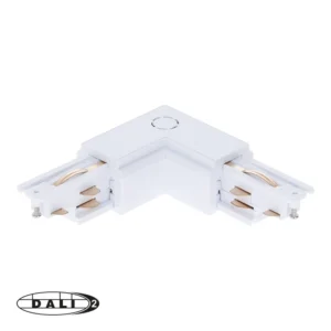 808761 DALI 3-FASE RAIL | L-VORM CONNECTOR | INSIDE | WIT