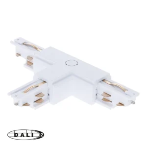 808846 DALI 3-FASE RAIL | T-VORM CONNECTOR | RIGHT-2 | WIT