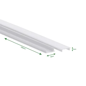 811655 BLINDPLAAT | 1-FASE RAIL | WIT