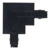 811761 INBOUW 3-FASE | L-VORM CONNECTOR | OUTSIDE | ZWART