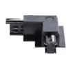 811761 INBOUW 3-FASE | L-VORM CONNECTOR | OUTSIDE | ZWART