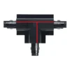 811808 INBOUW 3-FASE | T-VORM CONNECTOR | RIGHT-1 | ZWART