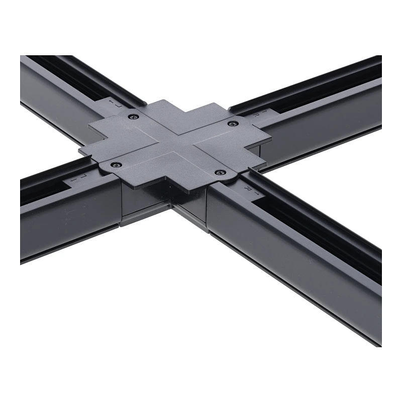 811860 INBOUW 3-FASE | X-VORM CONNECTOR | ZWART 811860 INBOUW 3-FASE | X-VORM CONNECTOR | ZWART