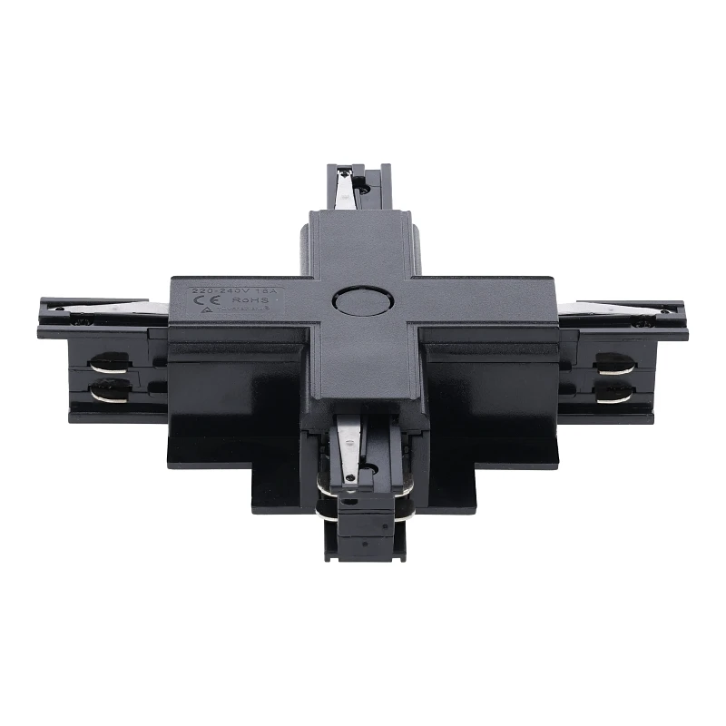811860 INBOUW 3-FASE | X-VORM CONNECTOR | ZWART 811860 INBOUW 3-FASE | X-VORM CONNECTOR | ZWART