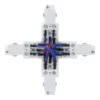 811877 INBOUW 3-FASE | X-VORM CONNECTOR | WIT