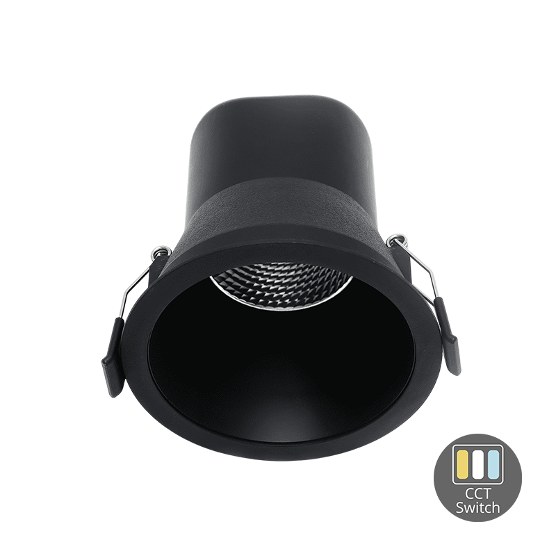 LED inbouwspot Miracle 9W Zwart CCT
